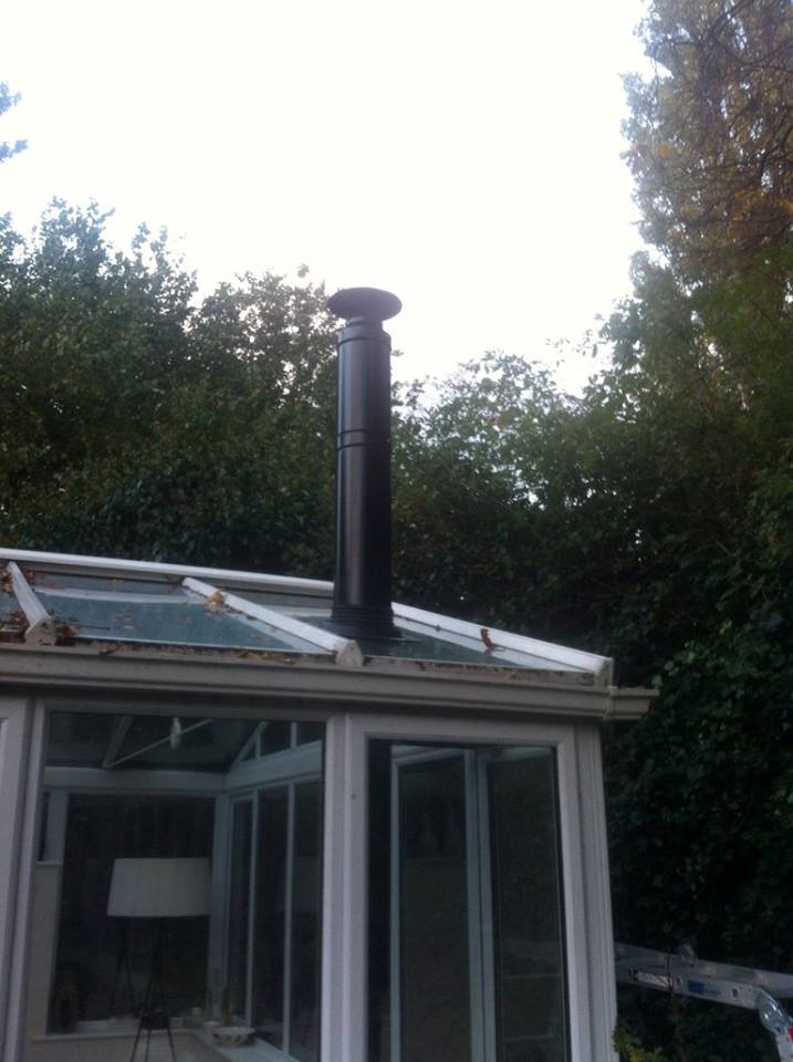 Wall and roof twin wall installations - The Stove Room