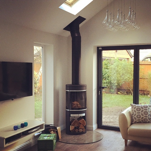 Wall and roof twin wall installations - The Stove Room